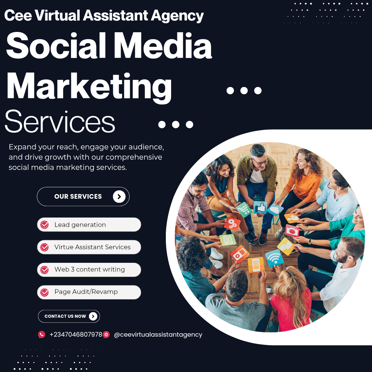 Social Media Strategist, Virtual Assistant Services